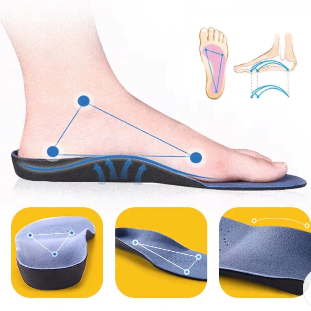 Sport Laufen Einlegesohle Flachfuß Fußgewölbe Unterstützung Orthopädische Einlegesohlen für Schuhe Mann Frau Plantarfasziitis Fußpolster Sneaker Schuhsohle