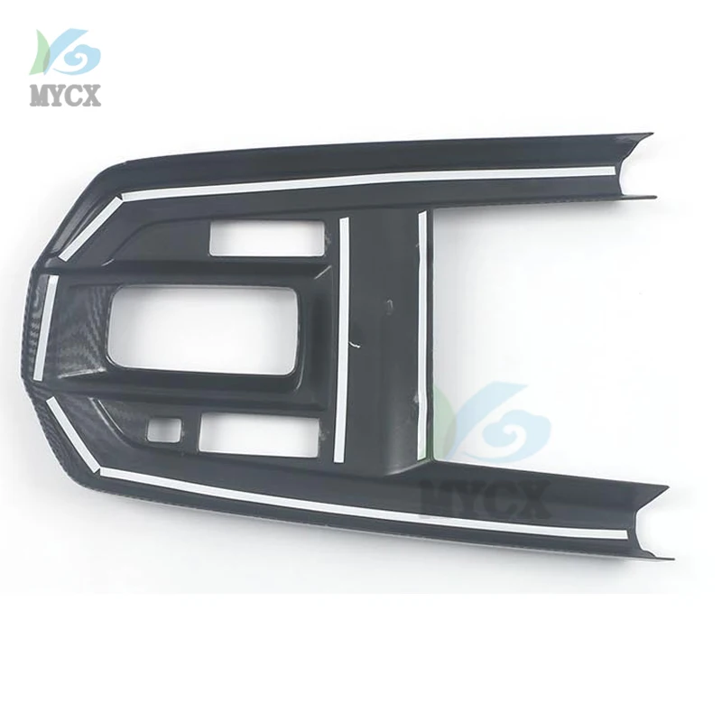 

Carbon Fiber Texture For ISUZU DMAX D-MAX D MAX 2021 2022 Car Gear Shift Panel Frame Gear Knob Cover Head Trim