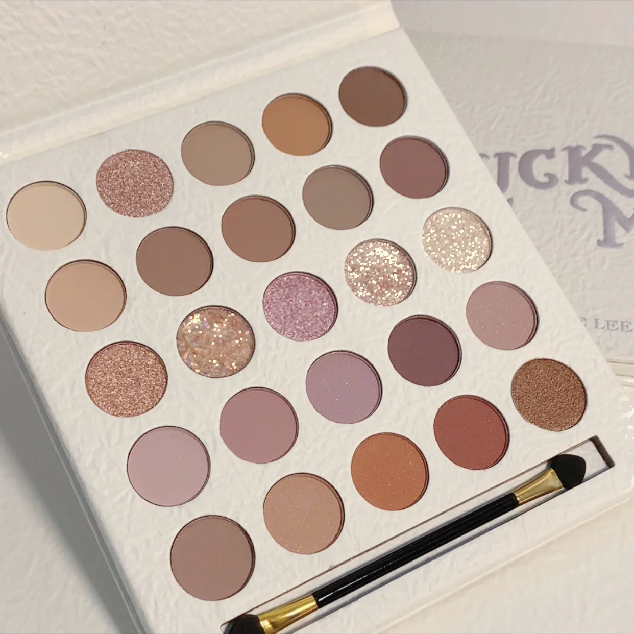 

25/30Colors Waterproof Eyeshadow Palette Cream Pink Pearlescent Matte Eye Plate Eye Color Makeup Palette Lasting Cosmetic Beauty