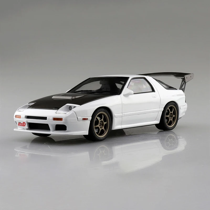 Static assembly car model Aoshima-06247 1/24 Initial D Takahashi Ryosuke FC3S RX-7 model kit