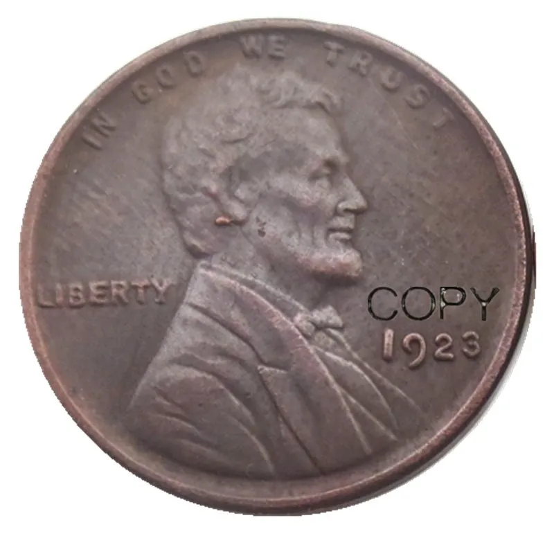 US 1923P/S/D Wheat One Cent 100% Copper Copy Coin