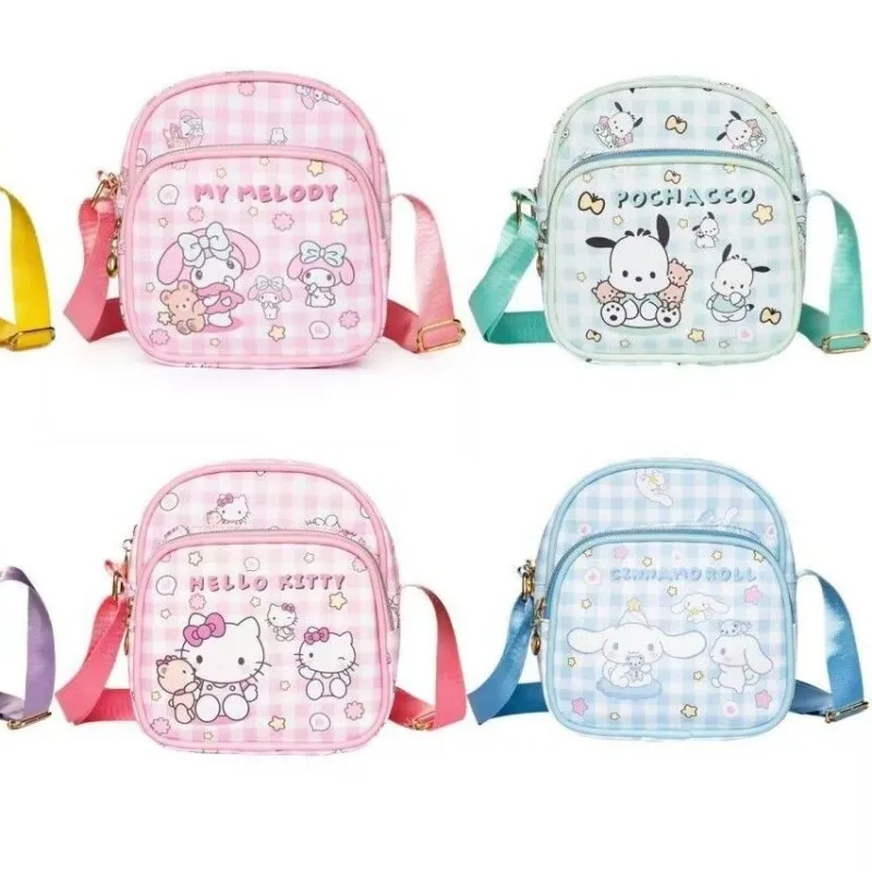 

Sanrio My Melody Hello Kitty Cinnamoroll Kuromi Mini Children's School Bag Cute Cartoon Messenger Bag Shoulder Bag Kid Gift