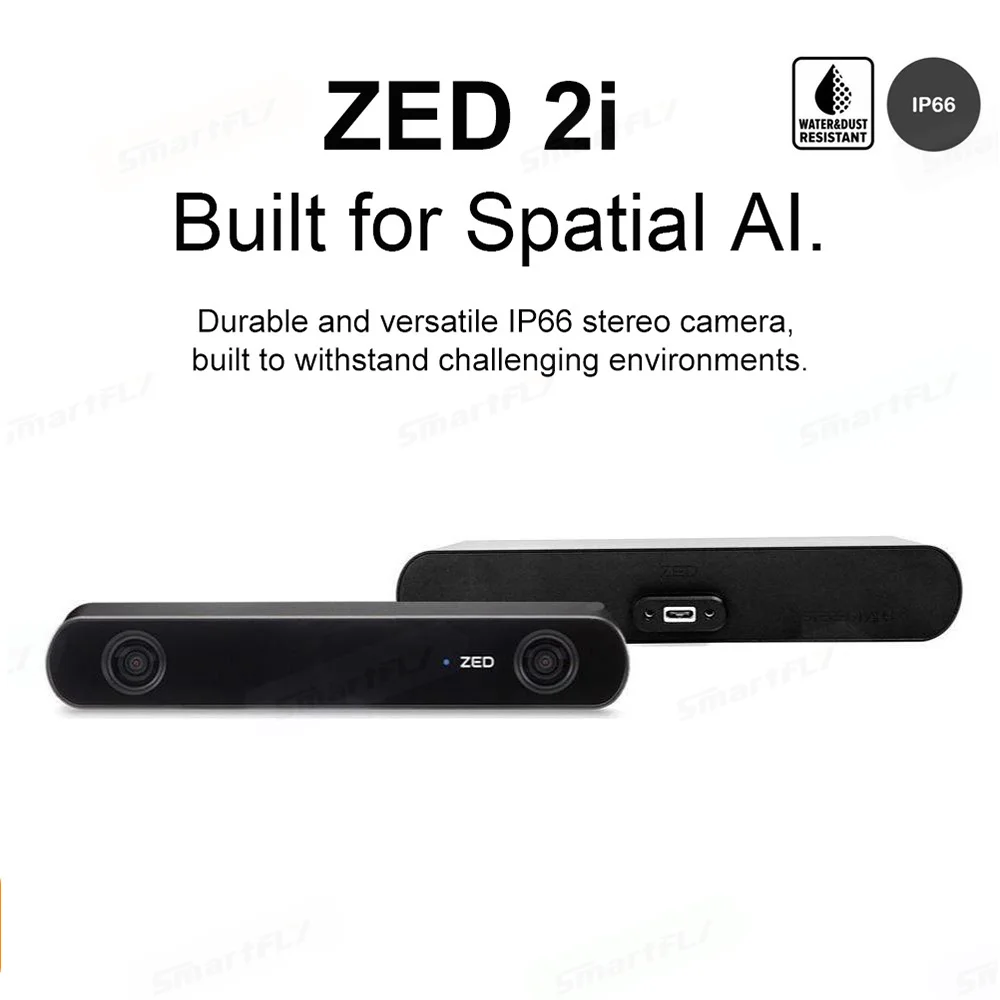 스테레오 랩스 ZED 2i 2.2K 3D 매핑, 최대 해상도 4416x1242 지지대, 신경 깊이 감지, 공간 물체