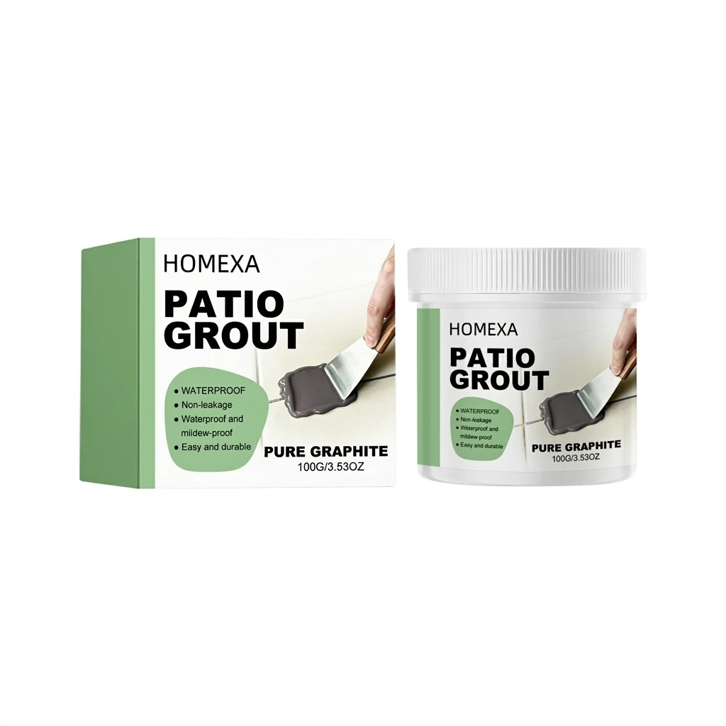 Bathroom Tile Grout Filler Paste Waterproof Sealer for Kitchen Floor Wall Joint Repair Mold Resistant Deep Gray Sealant