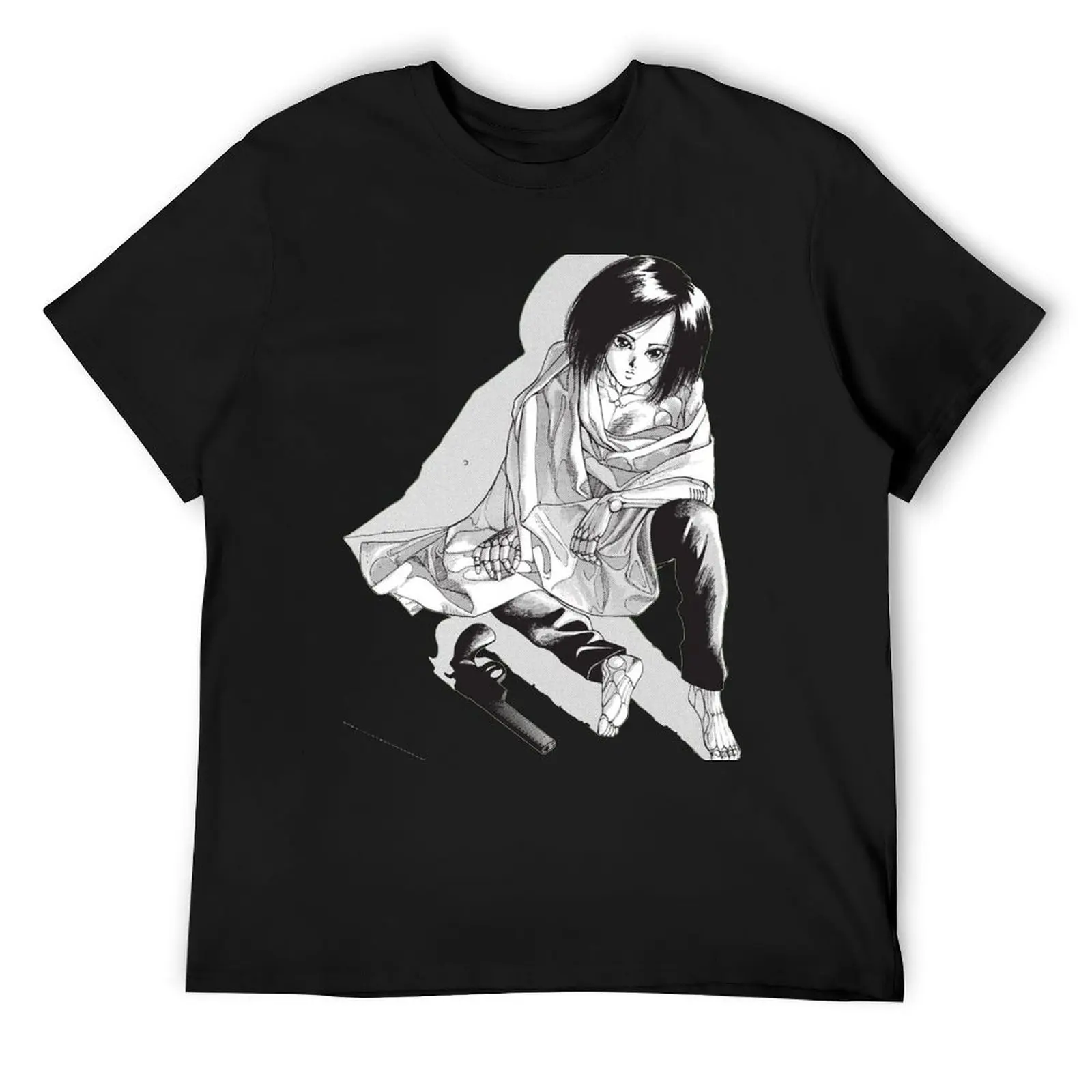 

Gunnm - An Angel of Rust T-Shirt plus size tops street wear valentines boutique clothes quick-drying designer t shirt men
