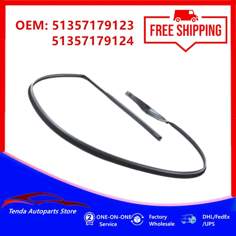 

51357179123 51357179124 Rubber Strip for Front And Rear Door Frame for BMW 7 Series F01 F02LCI 730Li 740Li 750Li 760Li
