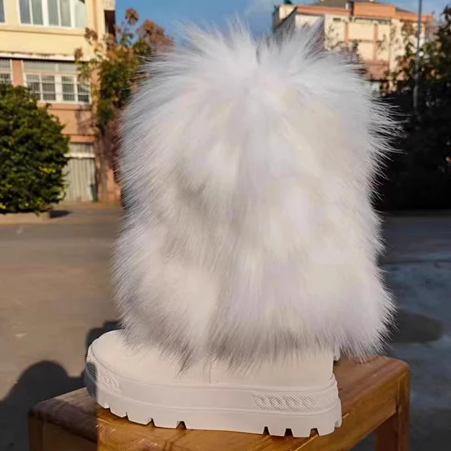 Whole fashion fur boots