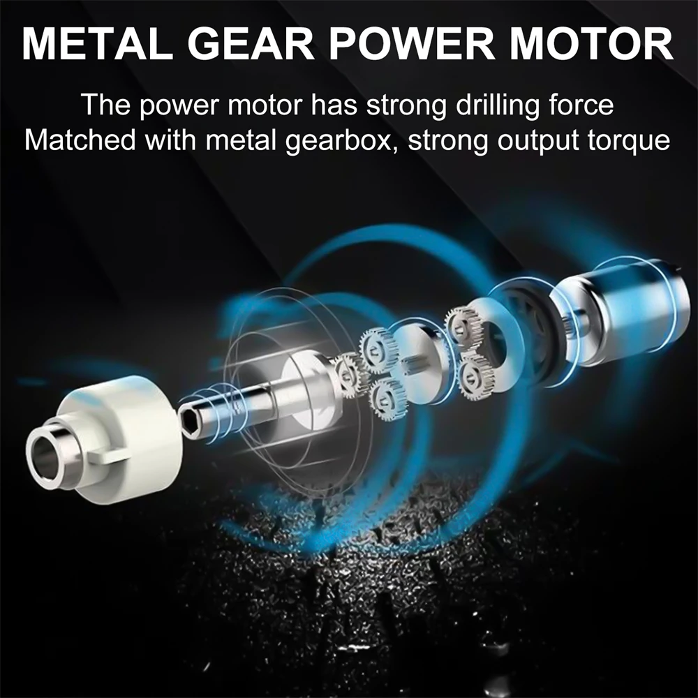 USB 충전식 무선 전기 드릴, 전동 공구 세트, 가정용 유지 보수 수리 도구, 4.2V, 74 개