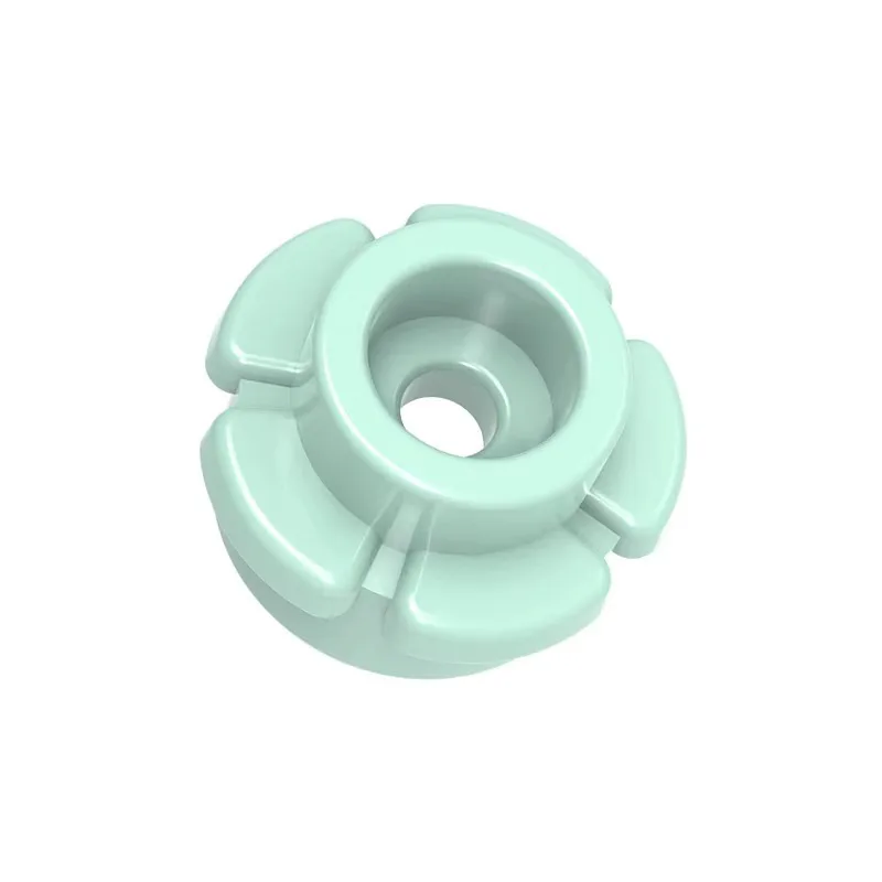 50 Stück MOC Pflanzen-Bausteine 24866 1x1 Fünfblättrige Blumen Gras DIY Lehrreiches Montage-Set Kompatibel mit 24866 Konstruktion – Detail 4
