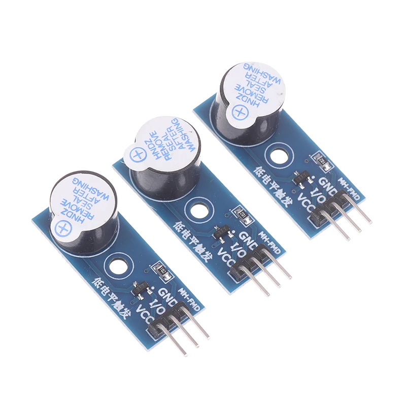Active Passive Buzzer Module For , 5V Low Level Trigger, Compatible With Raspberry Pi ESP32, High Quality DIY Kit