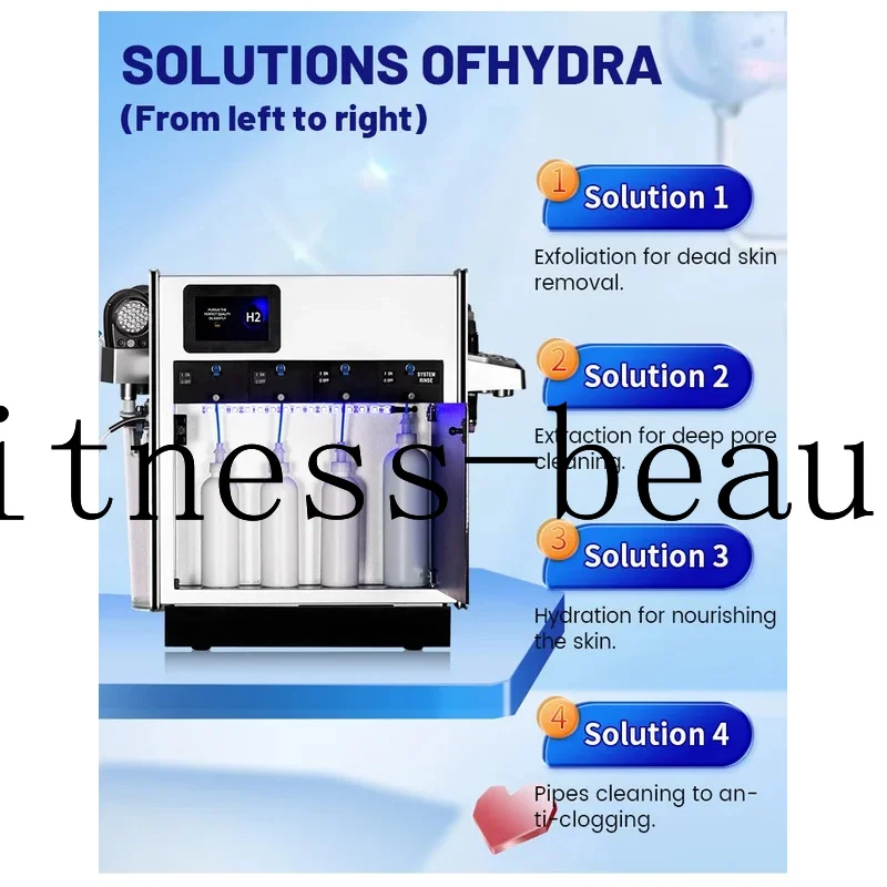 

Machine Deep Skin Cleansing Nourishing Repairing and Moisturizing Oxygenation Facial Equipment Hydradermabrasion