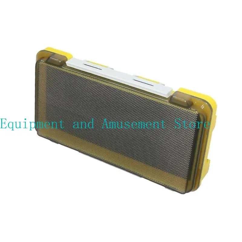 

Y1UC Fly Fishing Lures Box Waterproofs Fishing Box Portable Sponges Pad Fly Lures Box