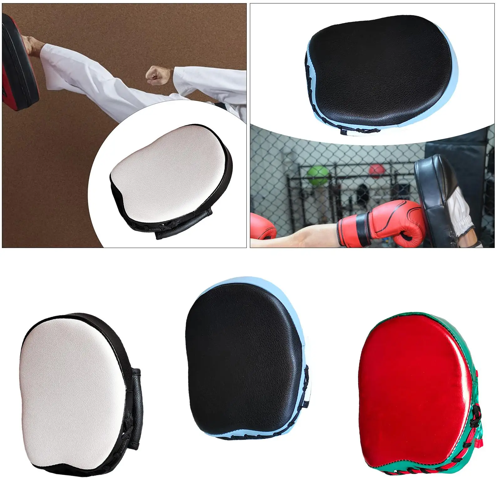 Boxing Pad Focus Mitt Punch Bag Exercise Women Men Taekwondo Mma Strike Pad