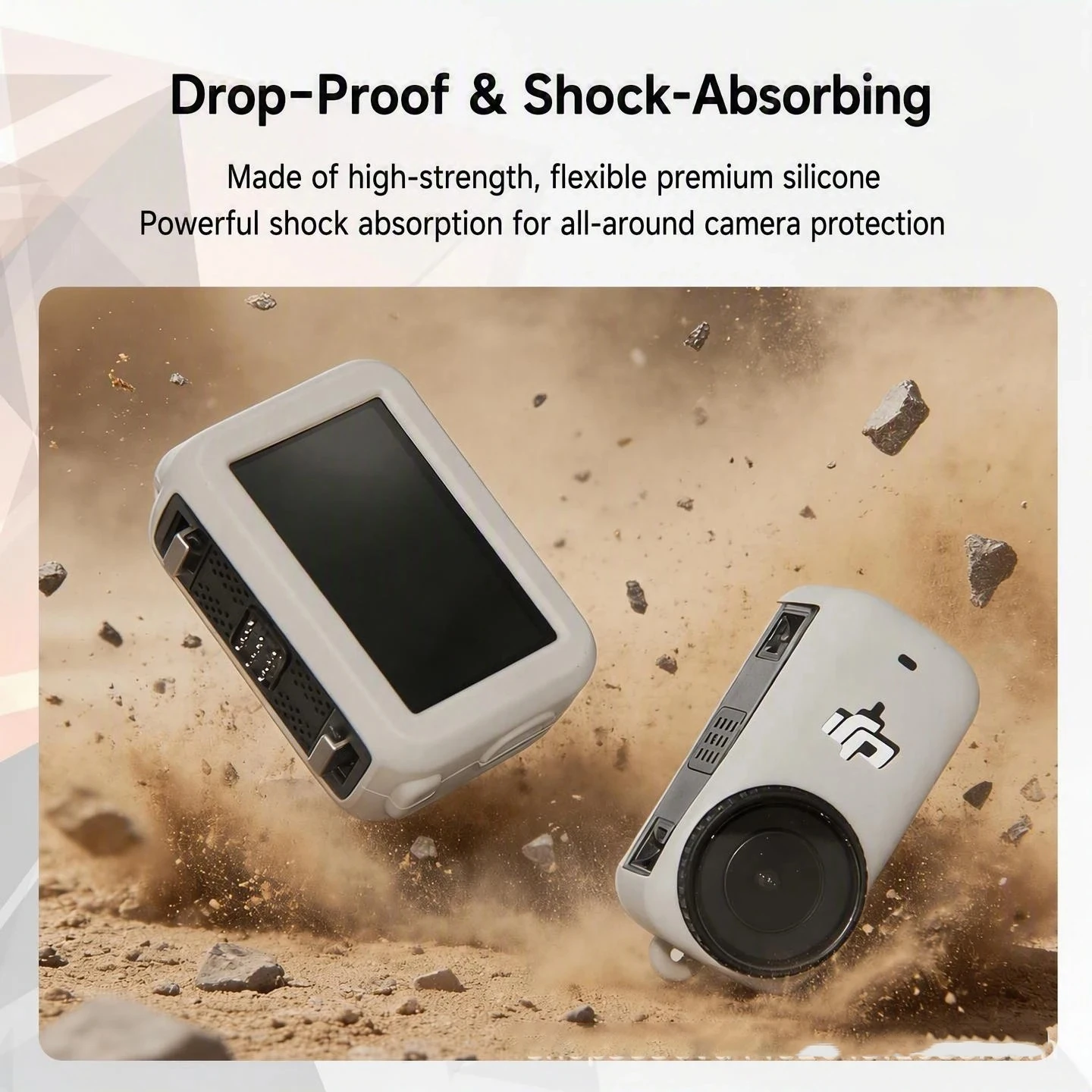 Silicone protective cover suitable for DJI Nano, perfectly fitting DJI Nano, thumb camera accessory, lens protective cover