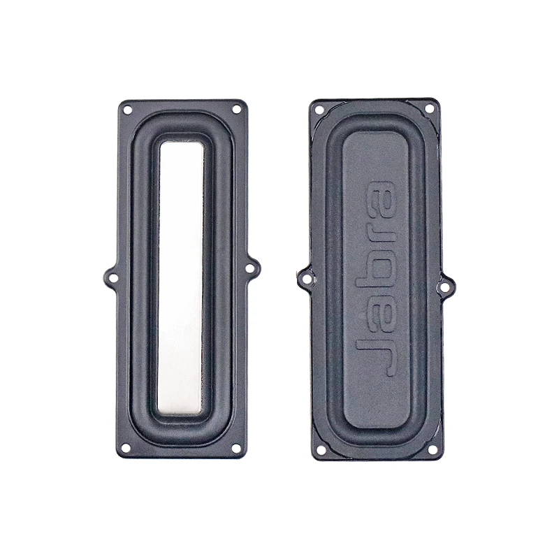 GHXAMP 115*42mm For Jabra Bass Auxiliary Diaphragm Rubber Edge Stainless Steel Plate Counterweight High Resilience 2PCS