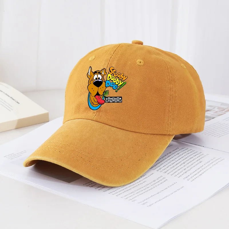 Scooby Doo Women Men Vintage Baseball Cap Cartoon Anime Print Hat Boys Girls Summer Caps Unisex Fashion Hats Birthday Party Gift