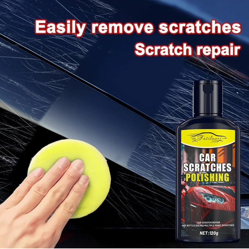 Car Scratch Repair Paste | Auto Polishing & Refurbishing Wax, Light Scratch Remover, Restores Paint Clarity, Suitable for Cars,