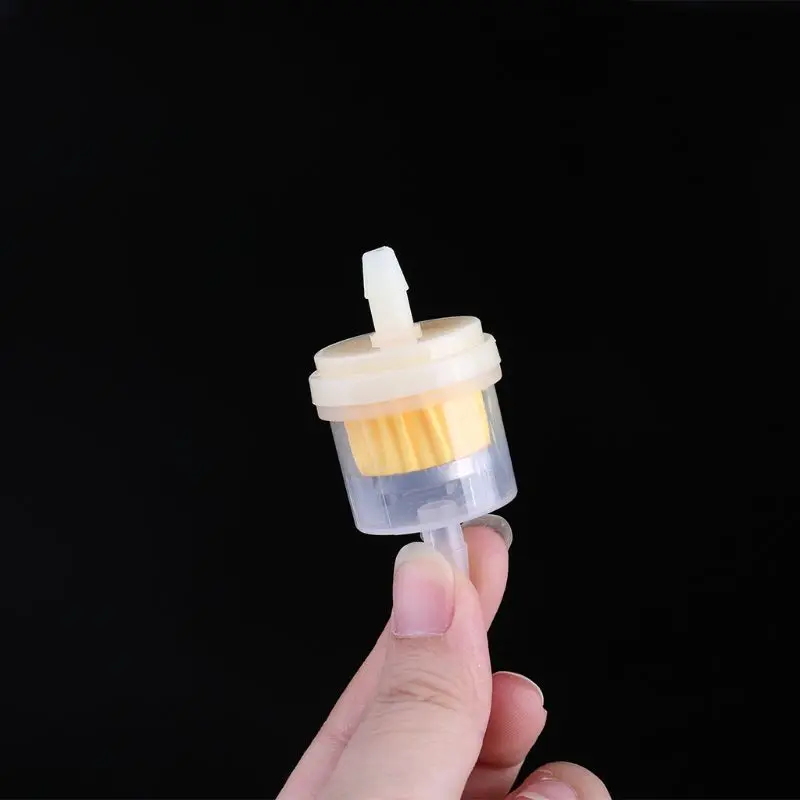 10x 4/25'' 4mm Hose Motorcycle Scooter Filter Clear Inline Gas New Drop Shipping