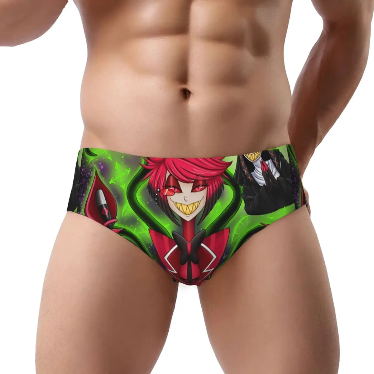 

Custom Hazbins Anime Animation Hotel Brief Panties Womens Breathable Stretch Underwear