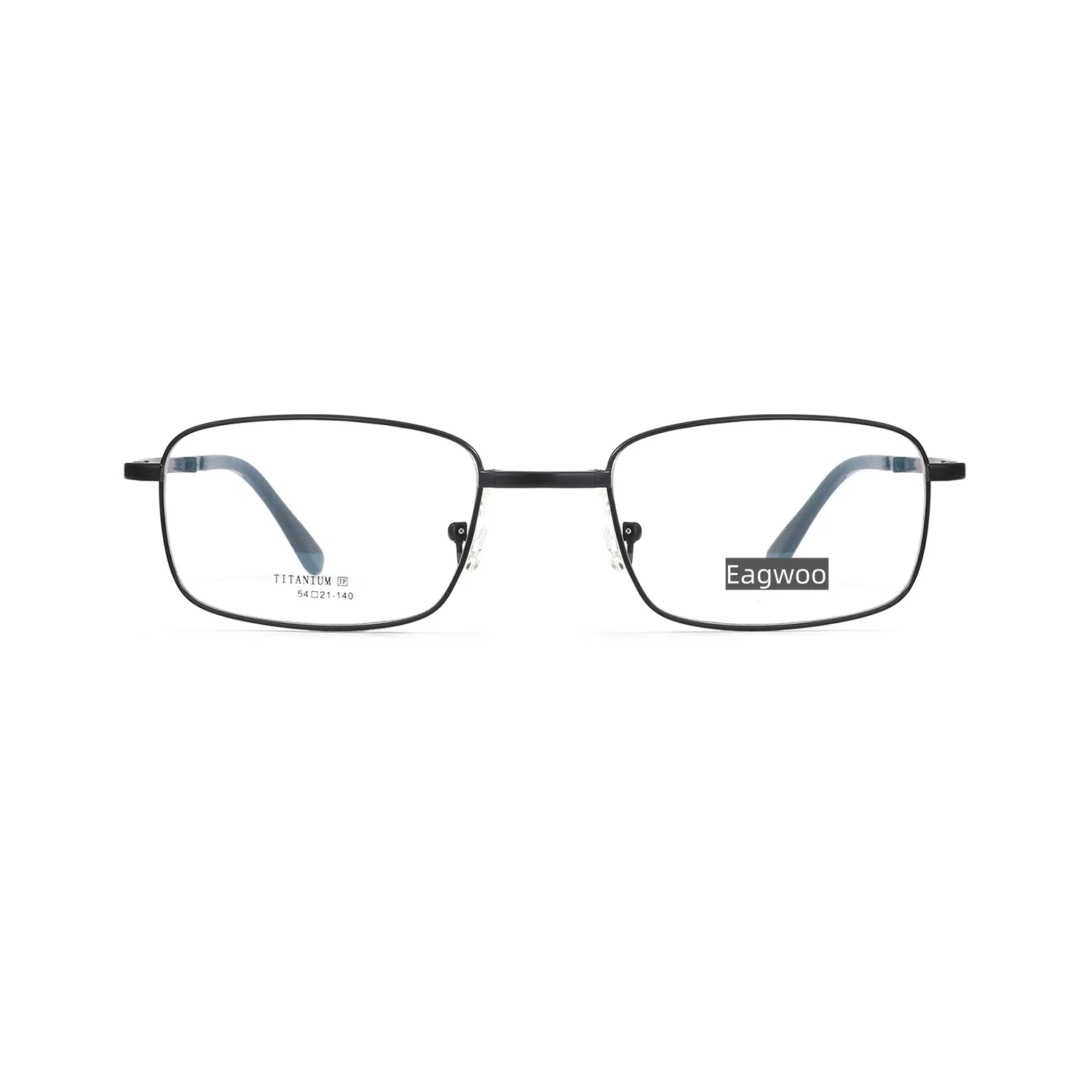 Pure Titanium Eyeglasses Full Rim Optical Frame Prescription Spectacle 21mm Big Nose Suitable Men Glasses Foldable Glasses