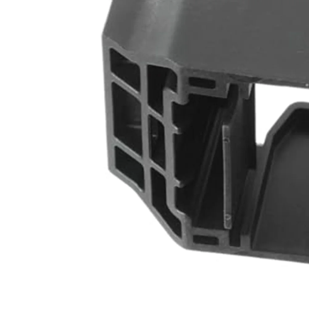 Front Lower Radiator Bracket Mount Replacement Part for BMW for e90 E91 E92 2008 through 2013 ABS Construction Black Color