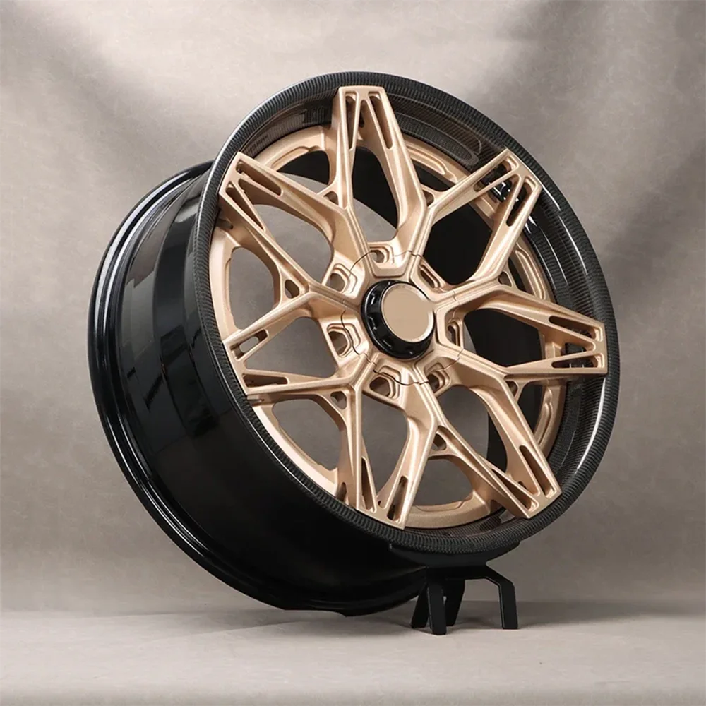 Custom High Quality Carbon Fiber Forging Wheel Aluminum 18 19 20 21 22 Inch Forged Passenger Car Rims Wheels