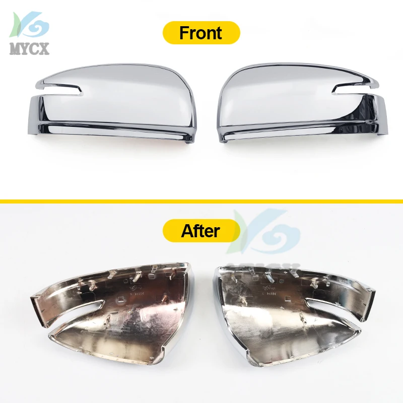 2023 For Toyota Land Cruiser 300 Rearview Mirror Cover Change Parts LC300 Chrome Exterior Decoration Modification Accessories GX