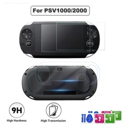 For Sony PS Vita PSV 1000 Clear Full HD Screen Protector Tempered Glass Front+Back Cover Protective Film Guard for PS Vita 2000