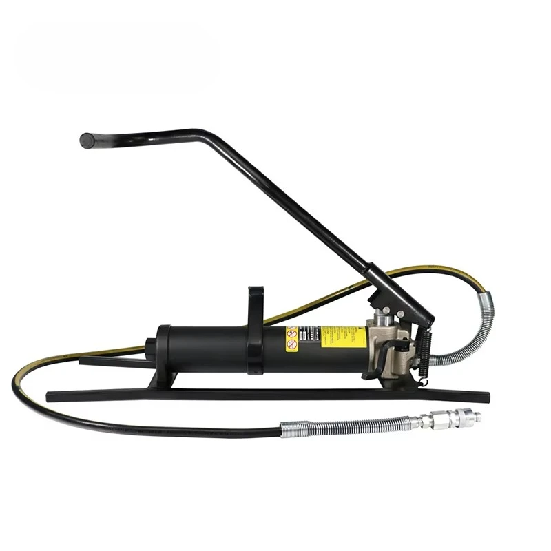 FHP-7000 Foot/Hand Operated Hydraulic Pump High Pressure Manual Portable Lifting Power Pump Hydraulic Presses Cylinder Tools