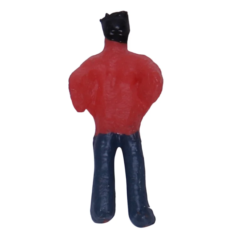 ODIES-Nieuwe 600 stuks geschilderde modeltrein mensenfiguren schaal N (1 tot 150)