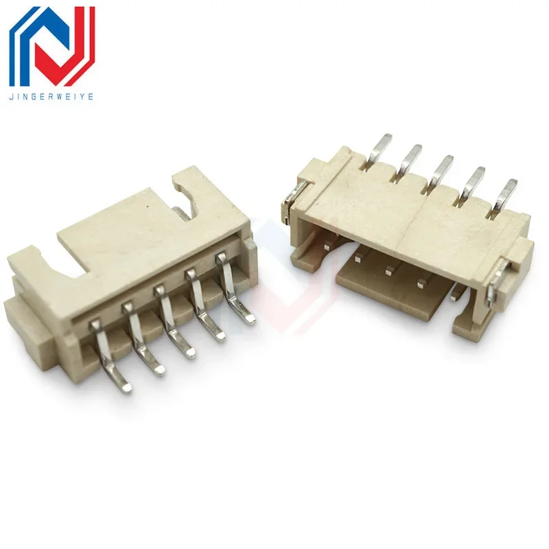 20Pcs Lying Sticker Xh2.54mm Pitch Horizontal Patch Socket 2P/3p4p/5P/6P/7p-12p Connector Terminal Connector Plug