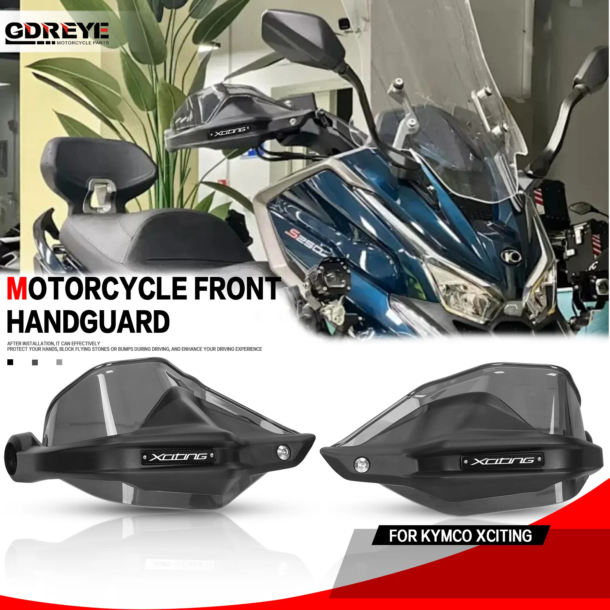 

For KYMCO Xciting s400 S350 S250 RKS150 CT250 CT300 Motorcycle Hand Guards Handlebar Guards Windshiel Cover Lever Protector