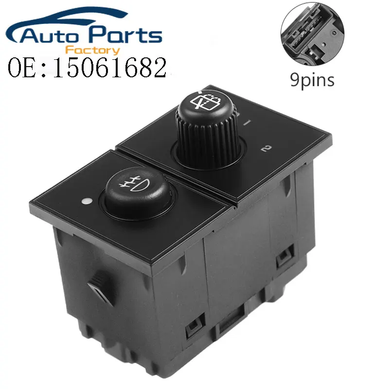 New Rear Wiper Switch Fog Control For 2003-2006 Chevrolet Tahoe Escalade Yukon Suburban 15061682 15143158