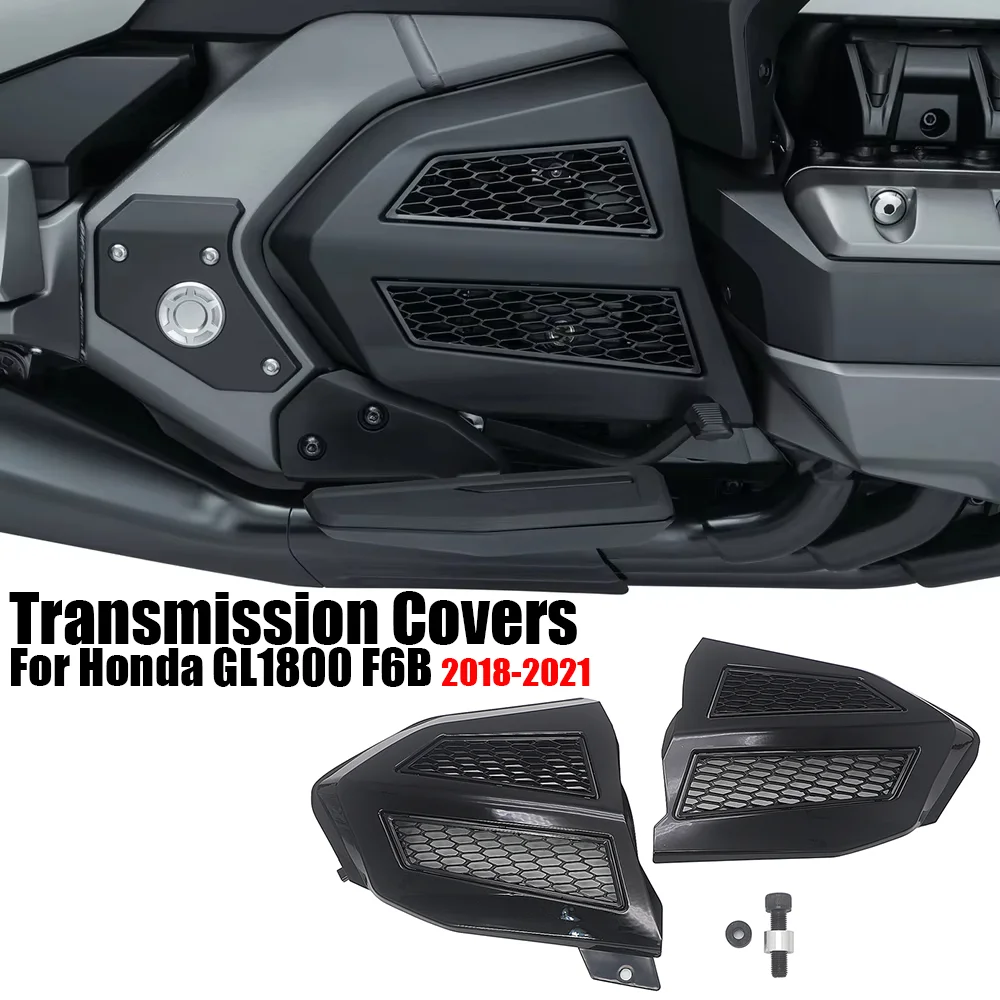 

Engine Transmission Covers Chrome or Black Fairing Radiator Grille Cover For Honda Gold Wing GL1800 GL1800 F6B 2018-2021 2020