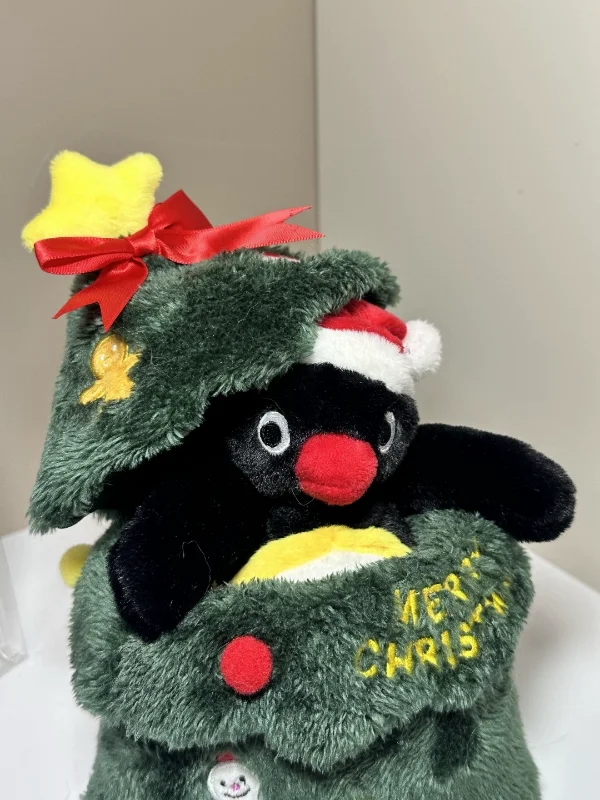 Martube Pingu Christmas Wreath Hanging Decor Ornaments Anime Figures Pingu Christmas Tree Figurines Toys Holiday Birthday Gifts view 3
