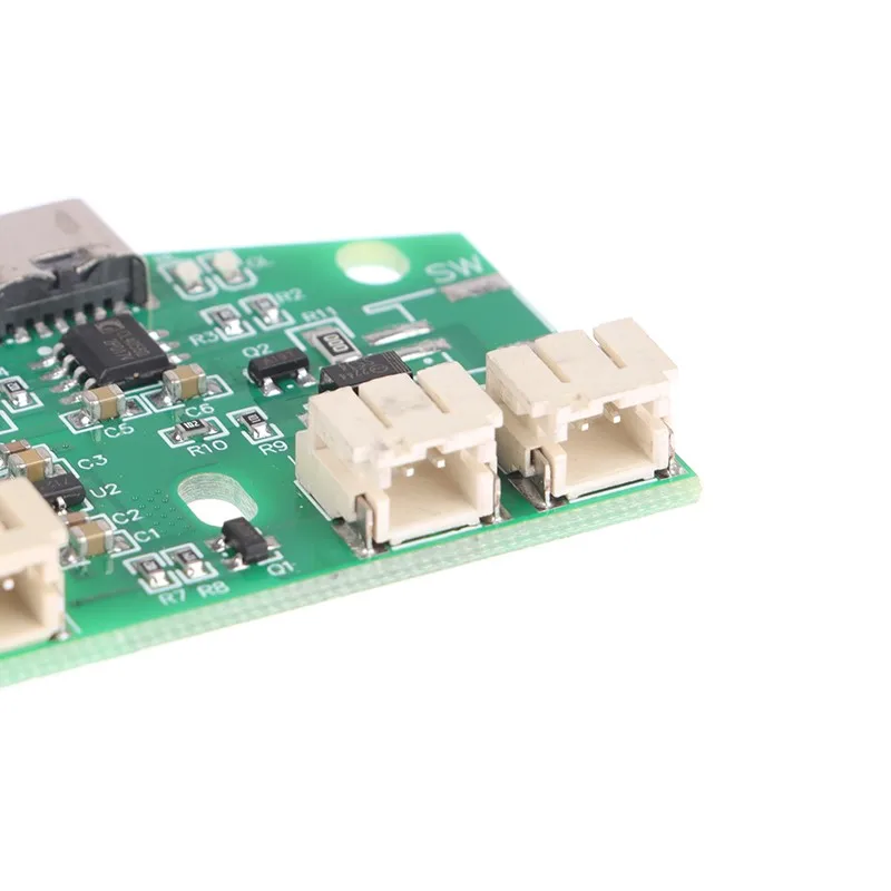 Papan sirkuit lampu meja tipe-c 3.7V, modul kontrol lampu malam kecil sentuhan led peredupan stepless PCB pengisian daya USB