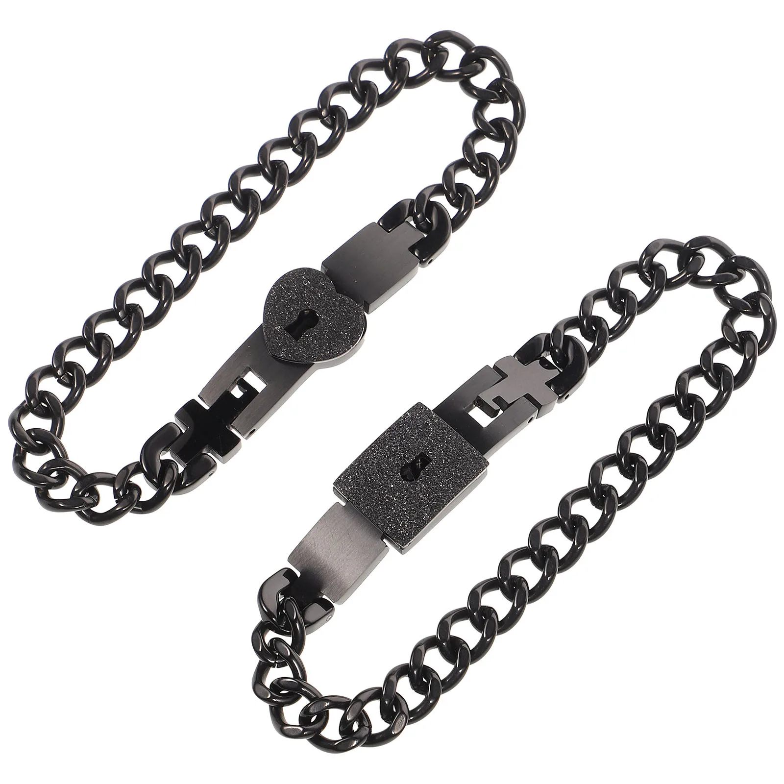 

1Pair Heartfelt Couple Bracelet Adjustable Chic Wrist Rope For Daily Wearing Unique Hand Ornament Durable Unisex Bangle Creative