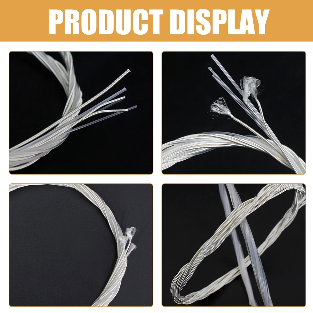 

Guitar Strings Accessories Accessory Metal Musical Instrument Supply Silver-plated Copper Alloy Winding Folk