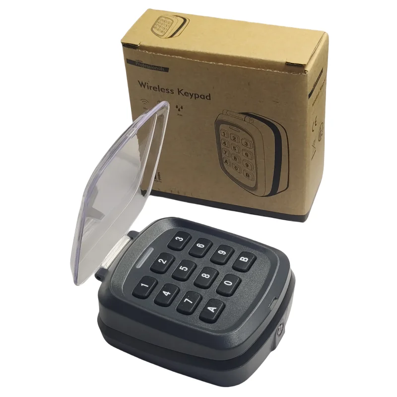 Waterproof Universal 12V 24VDC Metal Case Digital Wired Keypad for Garage Door, Gate Opener and Access Control Systems