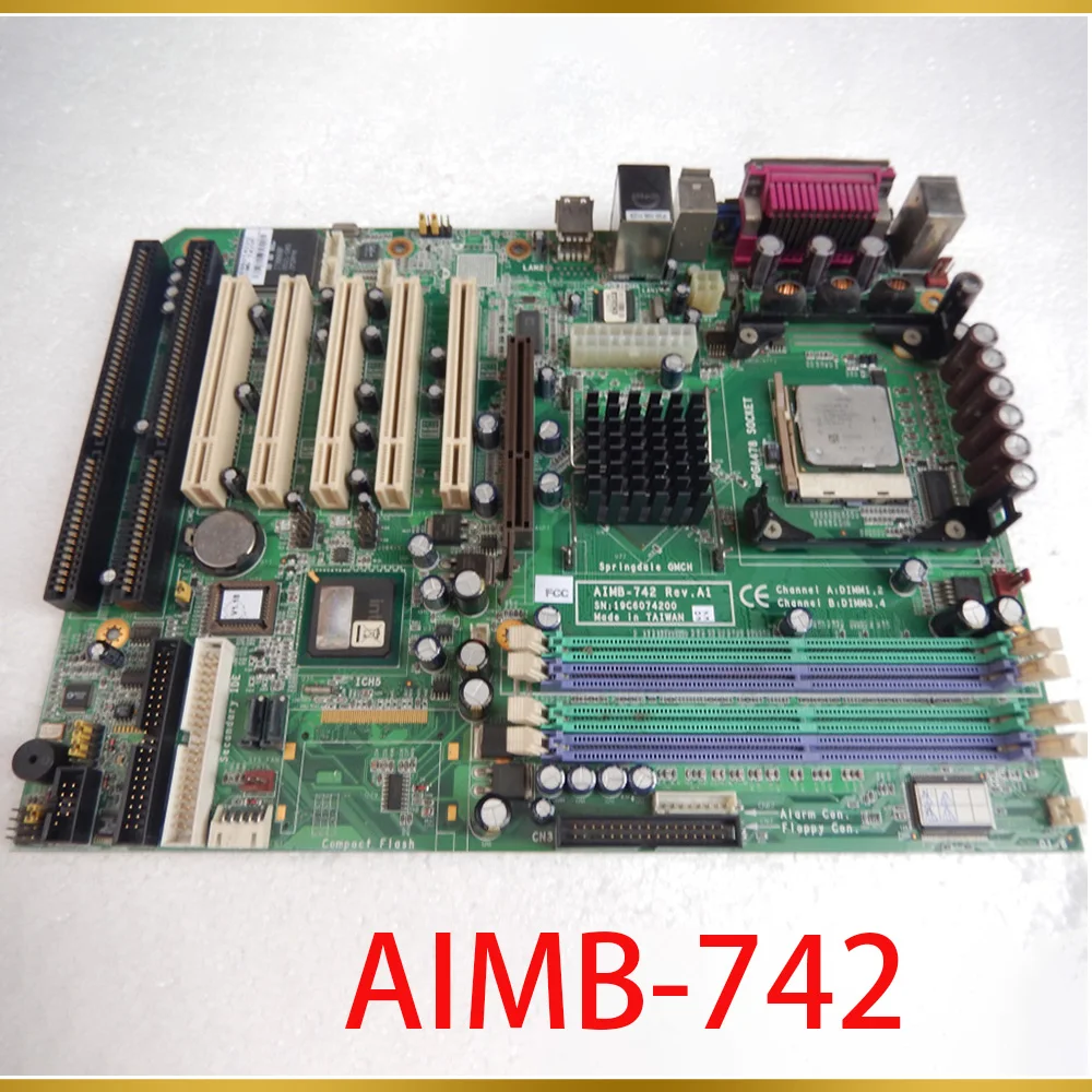 

Industrial Control Board Server Motherboard For ADVANTECH AIMB-742 REV A1 A2