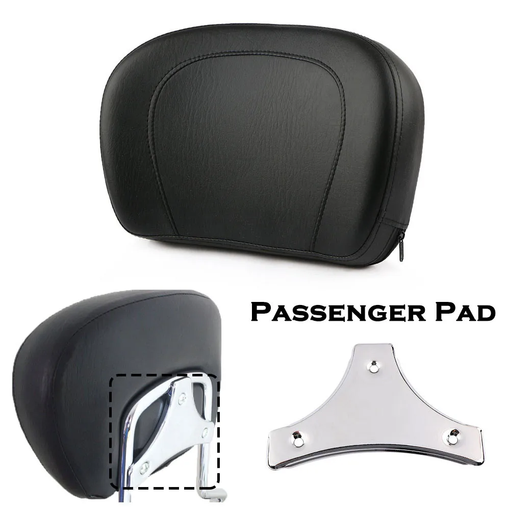 

Detachable Passenger Pad For Harley King Backrest Sissy Bar 1997-2018