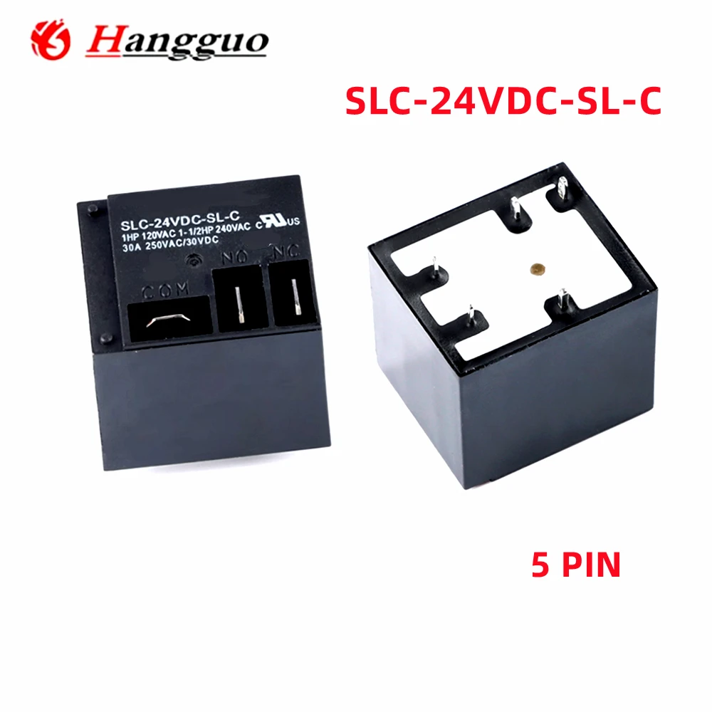 5PCS/Lot Original SLC-05VDC-SL-C SLC-12VDC-SL-C SLC-24VDC-SL-C SLC-05V/12V/ 24VC a group of conversion 5 pin Relay