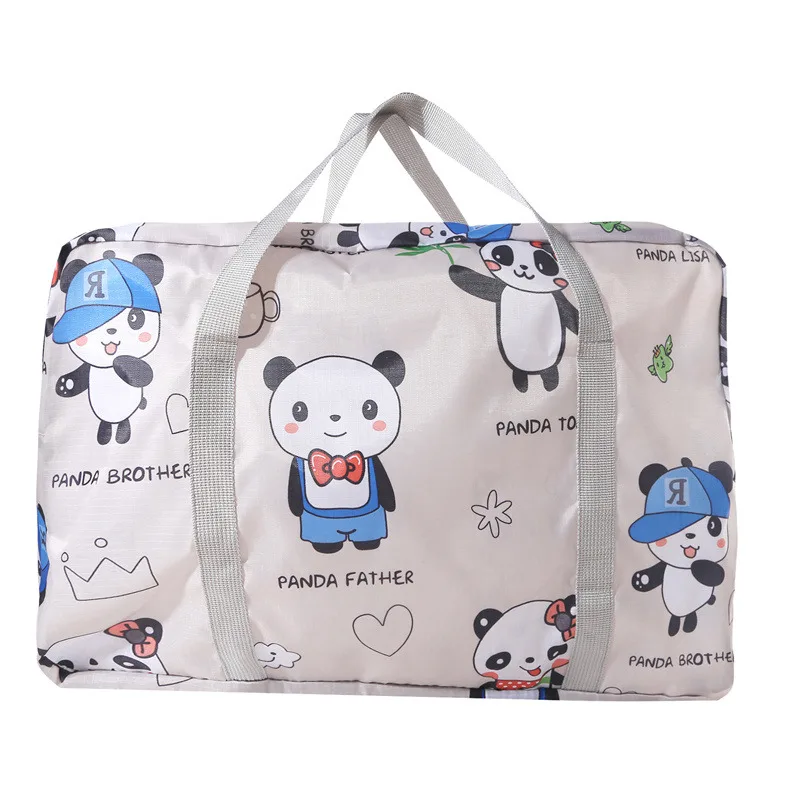 Bolsa de lona plegable Oxford, organizador de viaje, bolsos de mano para fin de semana, maletas portátiles, bolsa grande de almacenamiento de ropa de viaje, bolso de mano para mujer