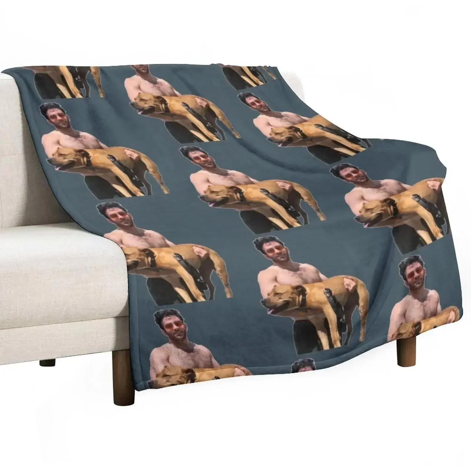 Hasan Piker and happy dog Throw Blanket heavy to sleep Blankets For Baby Blankets