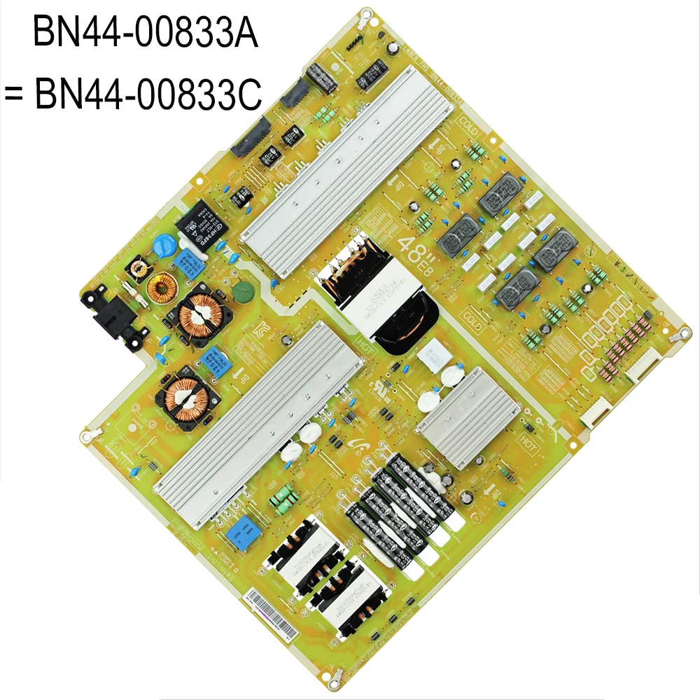 Original BN44-00833A = BN44-00833C L48E8_FHS Power Supply Board fits UE55JS8500L UE55JS8090T UE55JS8080T UE55JS8005T UE55JS8002T