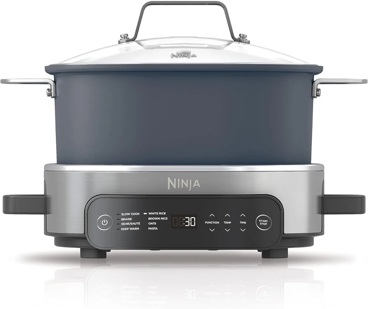 

Ninja MC1101 Foodi Everyday Possible Cooker Pro, 8-in-1 Versatility, 6.5 QT, One-Pot Cooking, Replaces 10 Cooking Tools