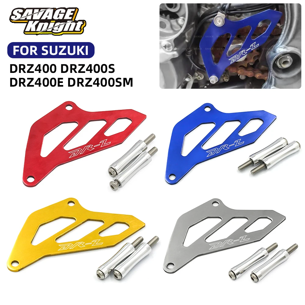 

2024 DR-Z400 Dirt Bike Off Road Front Drive Chain Sprocket Case Cover Guard For Suzuki DRZ400 DRZ400S DRZ400E DRZ400SM DR Z400