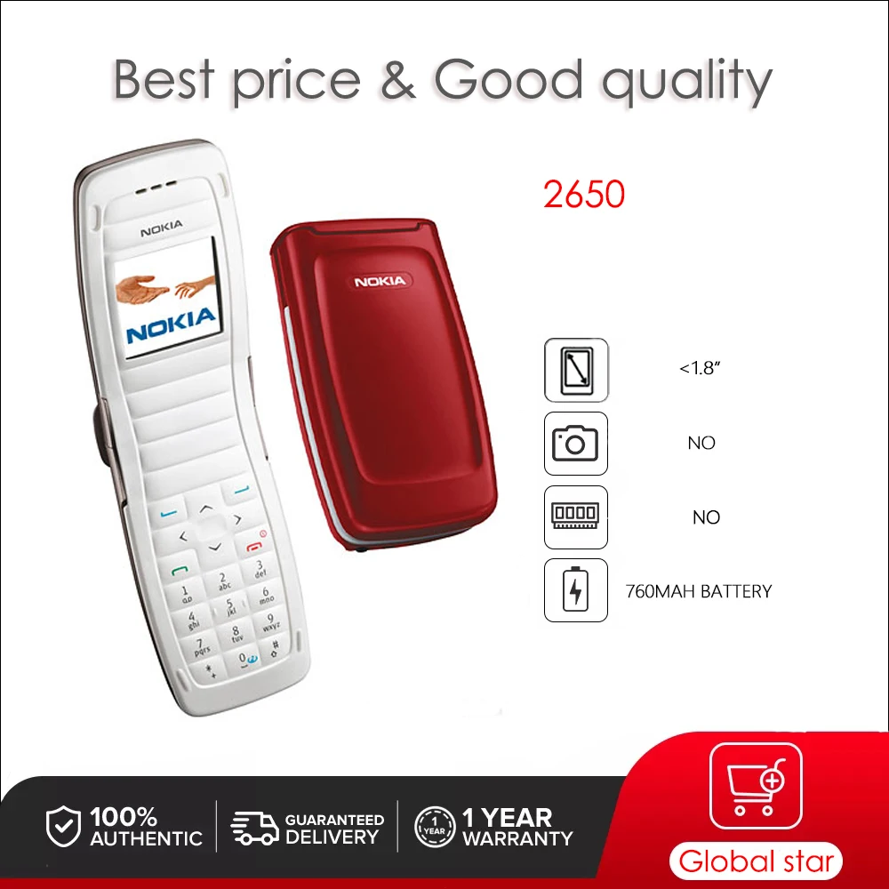 

Оригинальная разблокированная клавиатура для мобильного телефона 2650, русская, арабская, иврит, сделано в Финляндии, бесплатная доставка