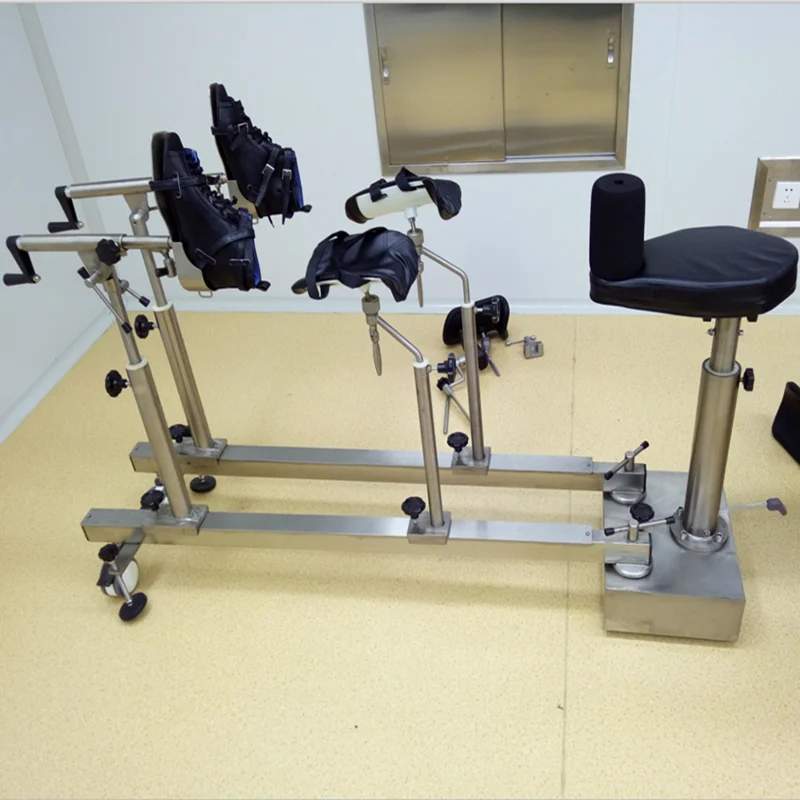 

New stainless steel orthopedic traction frame traction bed for operating room mobile orthopedic use