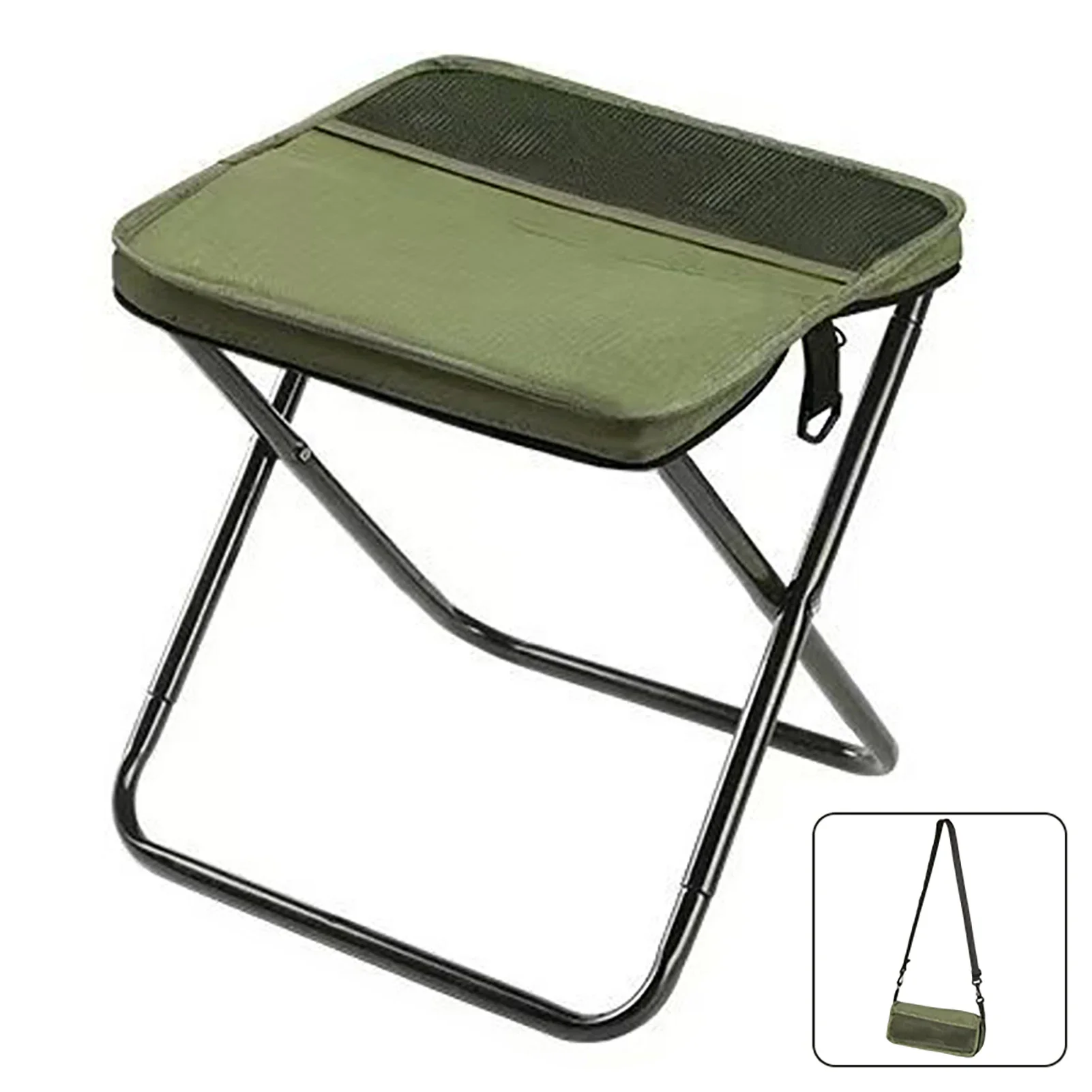 

Foldable Backpack Stool Portable Folding Stool With Carry Bag Lightweight Mini Easy Carry Outdoor Chair For Travel Picnics
